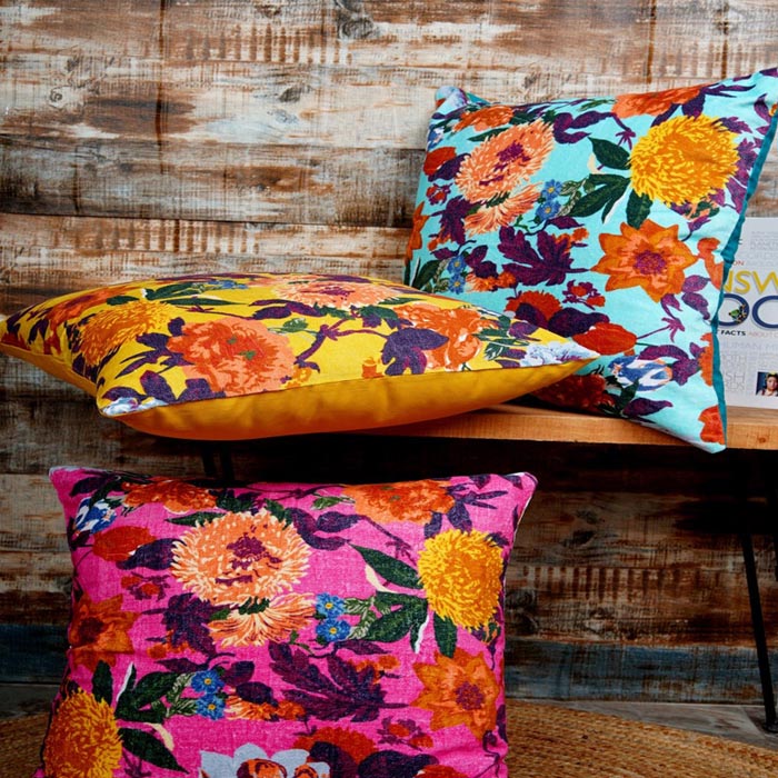 Mexican Painter Pillow Case, Frida Floral Decorative Cushion, Mexican Painter Art Garden Country Mexico Muertes Cushion Cover CC59