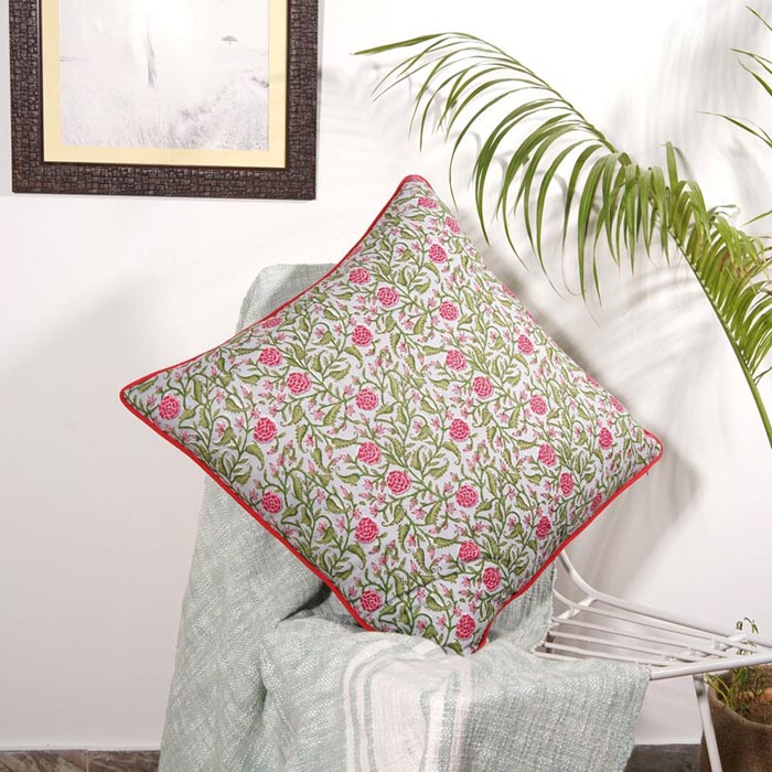 Mexican Painter Pillow Case, Frida Floral Decorative Cushion, Mexican Painter Art Garden Country Mexico Muertes Cushion Cover CC96