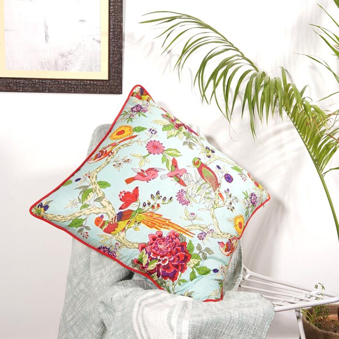Mexican Painter Pillow Case, Frida Floral Decorative Cushion, Mexican Painter Art Garden Country Mexico Muertes Cushion Cover CC99