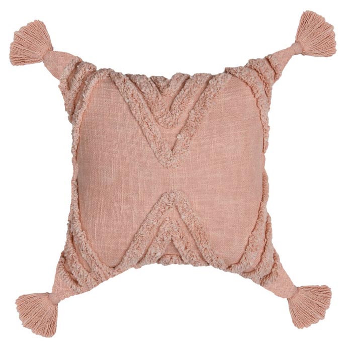 Moroccan Cushion Tassel Cushion Boho Cushion Hand Tufted Cushion Decorative Pillow Lumber Pillow 50x50cm CC162