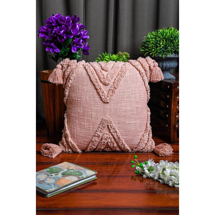 Moroccan Cushion Tassel Cushion Boho Cushion Hand Tufted Cushion Decorative Pillow Lumber Pillow 50x50cm CC162