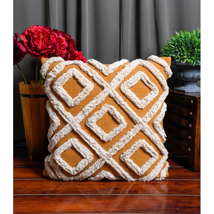 Moroccan Cushion Tassel Cushion Boho Cushion Hand Tufted Cushion Decorative Pillow Lumber Pillow 50x50cm CC168