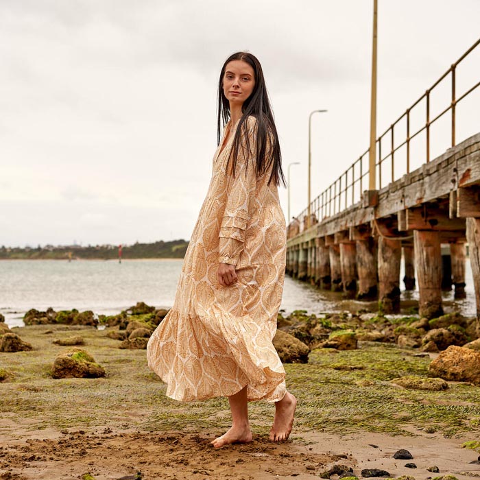 Set of 2 Cotton Maxi Dress Summer Dress Boho dressLong Boho Dress Avya Price includes 2 Sizes S,M,L,XL BD5