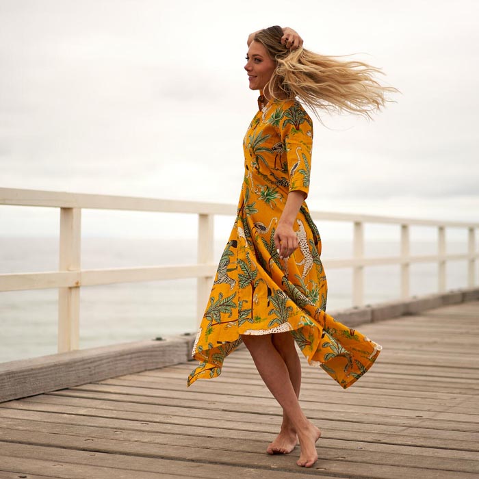Set of 2 Umbrella Dresses Summer Dress Boho dress Long Boho Dress Animal Print Price includes 2 Sizes S,M,L,XL BD24