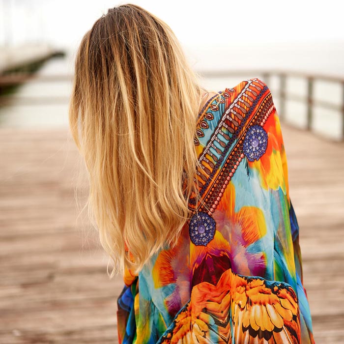 Silk Blend kaftan for women Long Caftan Resort Wear Vacation Beach Dress Boho Silk Dress Kaftan Floral SK02