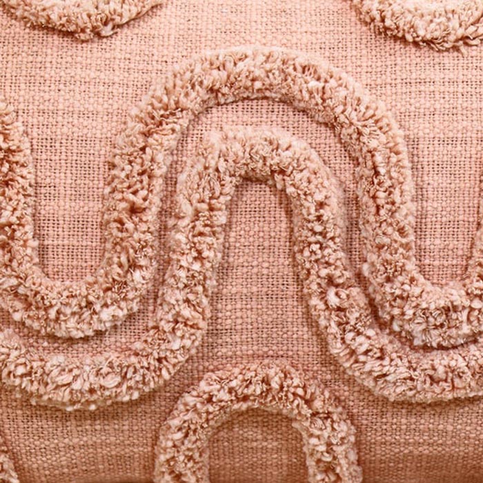 Tassels Linen Cushion Cover 30x50cm Beige Pillow Cover Handmade Boho rustic decor cream Moroccan Cushions Hand Tufted Cushion Lumbar Pillow CC190