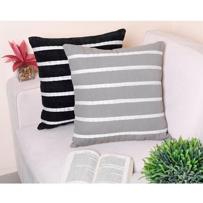 Tassels Linen Cushion Cover 50x50cm Beige Pillow Cover Handmade Boho rustic decor cream Moroccan Cushions Hand Tufted Cushion Lumbar Pillow CC203
