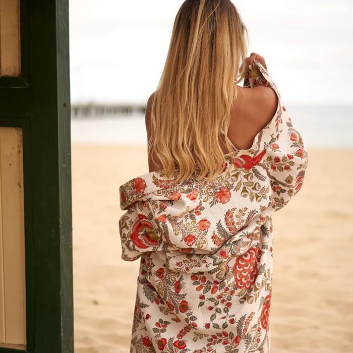 Unisex Waffle Linen Robe Cotton Kimono Robe Gift for her Mother's Valentines Chritmas Wedding Bridesmaids Robes Summer Bathrobe WK04
