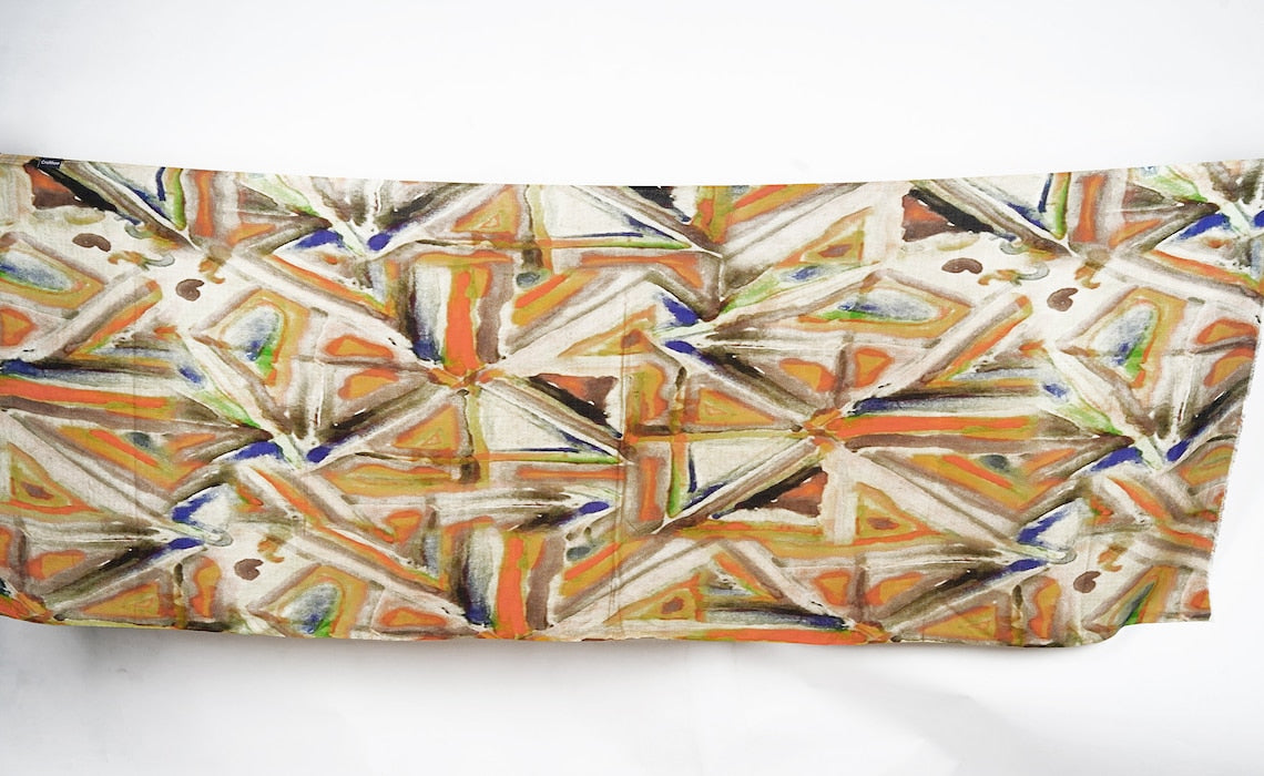 Silk Modal Scarf, long all season scarf in luxurious fabric blend, shawl and wrap, accessories for women, gifts for her, summer scarf, shawl - Yellow/Cream