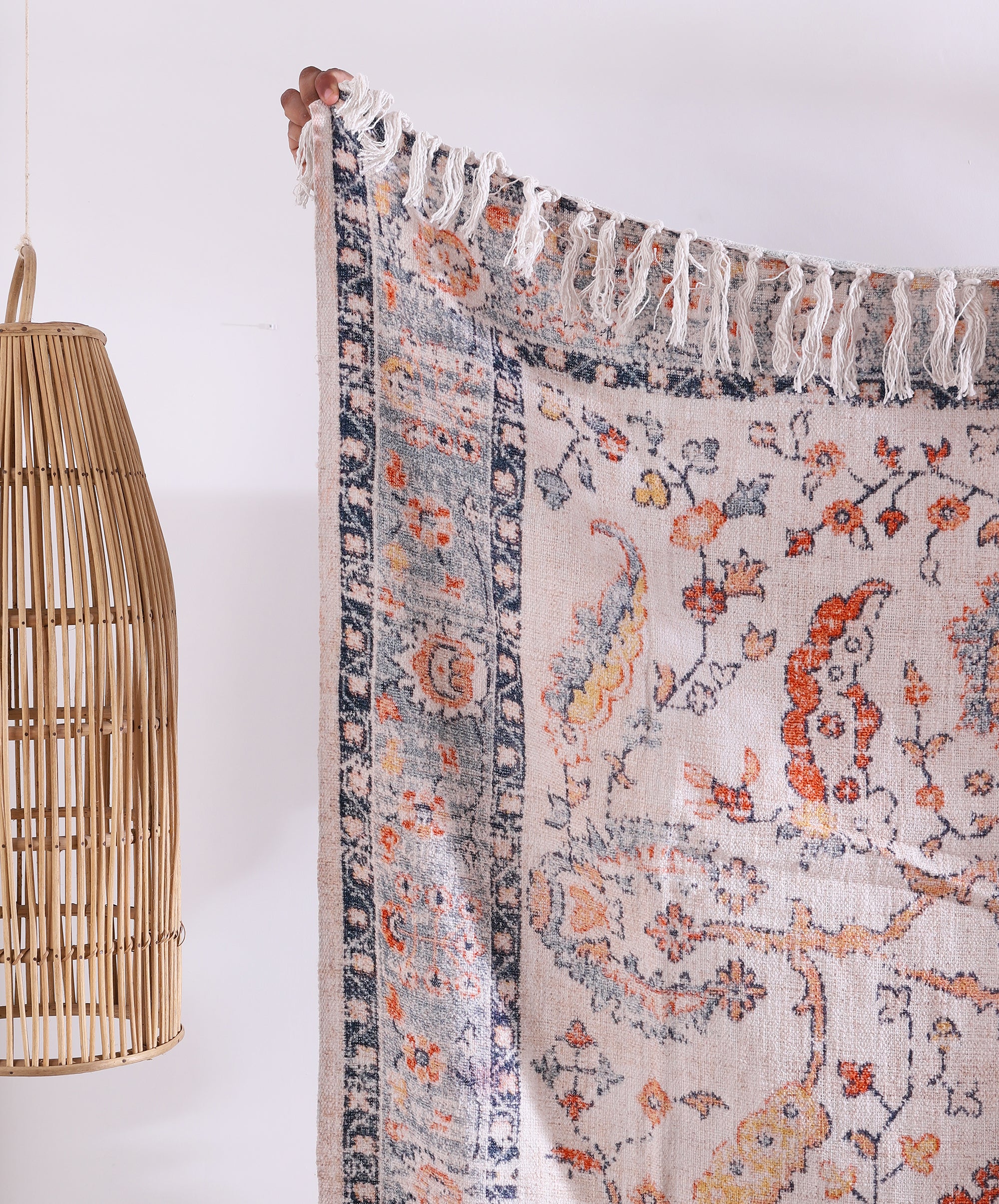 Luxury Rustic Cotton Wool Throw Rug Blanket Quilt | Large Picnic Throw Rug | Gift Valentines Mothers Day Easter | Boho Throw | Home Décor