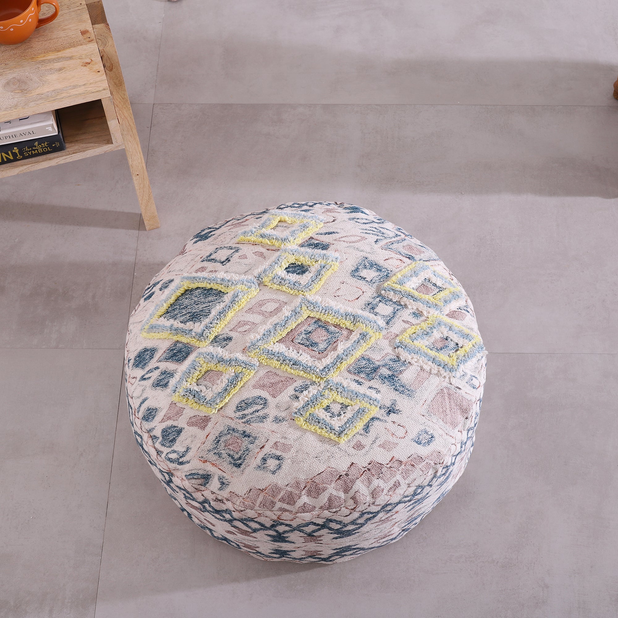 Stunning Moroccan Cushion Cover, Pouf, Beanbag, Yoga Meditation Cushion, Ottoman, Footstool, Home Decor Gift, Kilim Floor Cushion