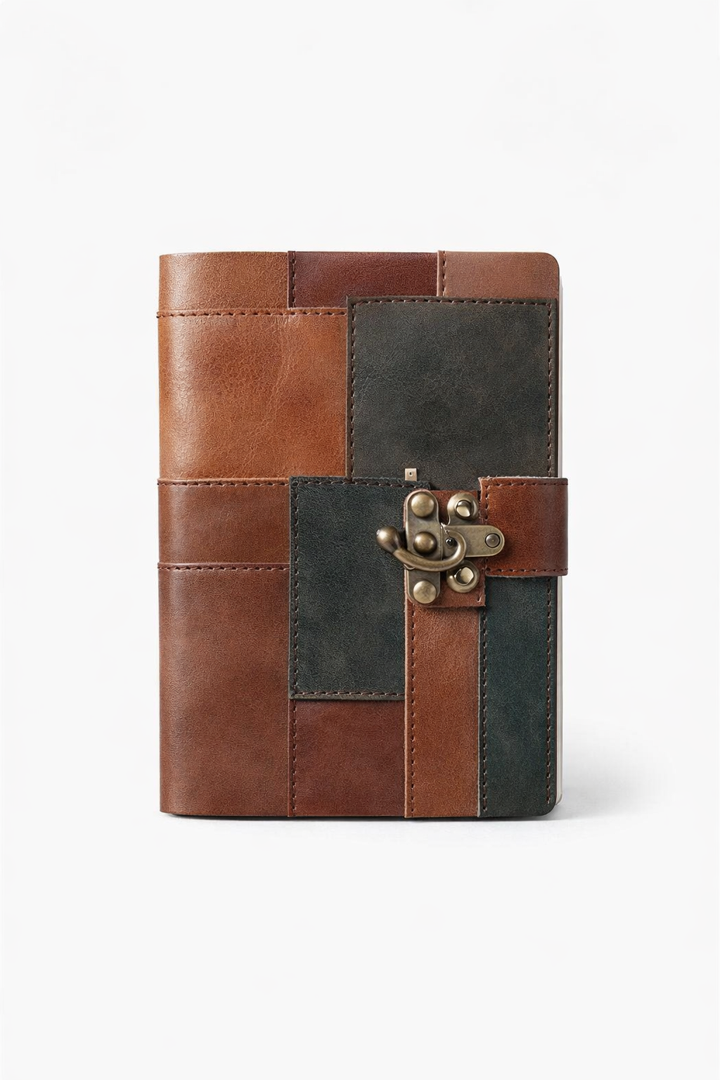 Handmade leather travel journal for writing sketching and daily notes