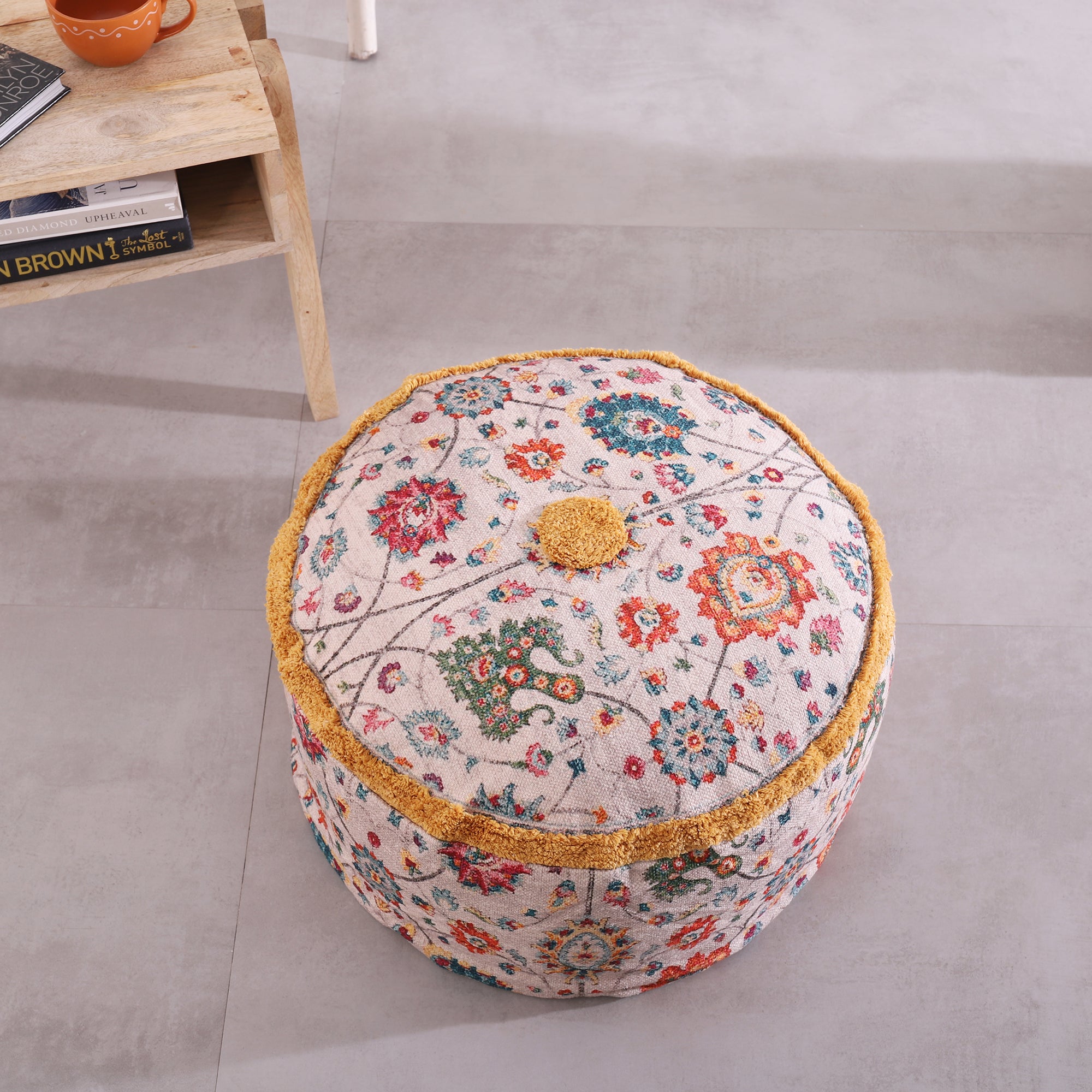 Stunning Moroccan Cushion Cover, Pouf, Beanbag - Avery