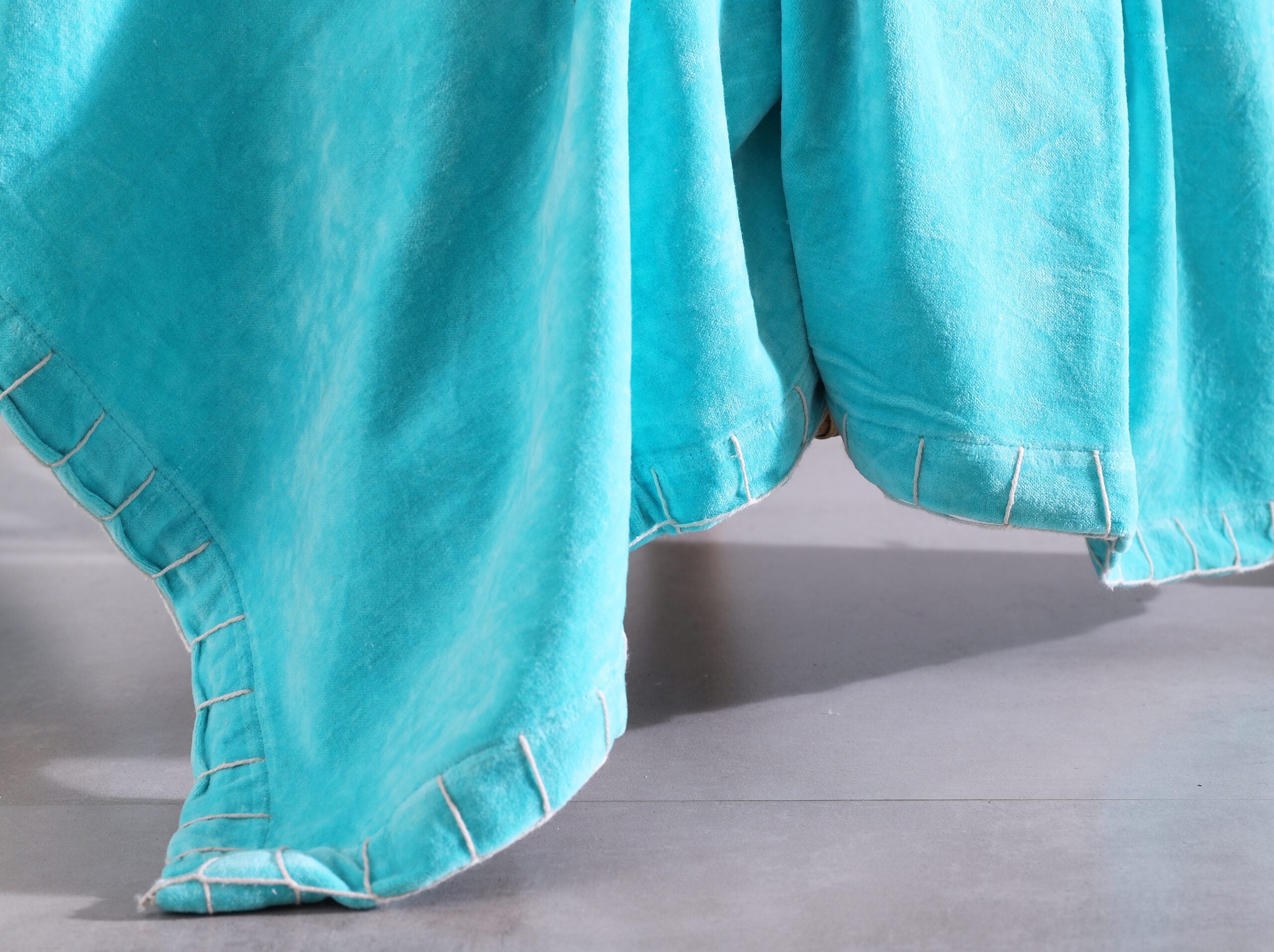 Luxury Rustic Cotton Velvet Throw Rug Blanket Quilt | Large Picnic Throw Rug | Gift Valentines Mothers Day Easter | Boho Throw | Home Décor