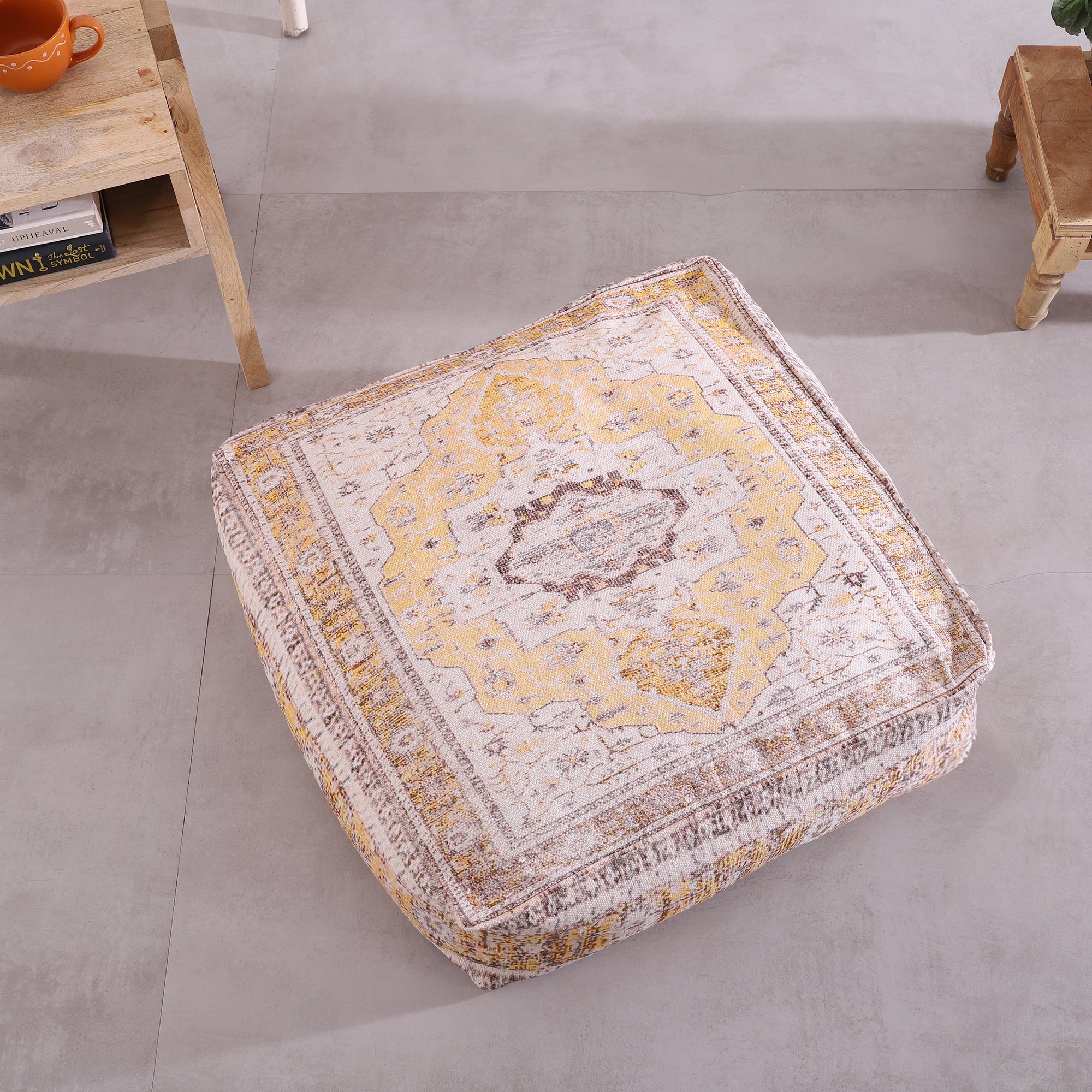 Stunning Moroccan Cushion Cover, Pouf, Beanbag, Yoga Meditation Cushion, Ottoman, Footstool, Home Decor Gift, Kilim Floor Cushion