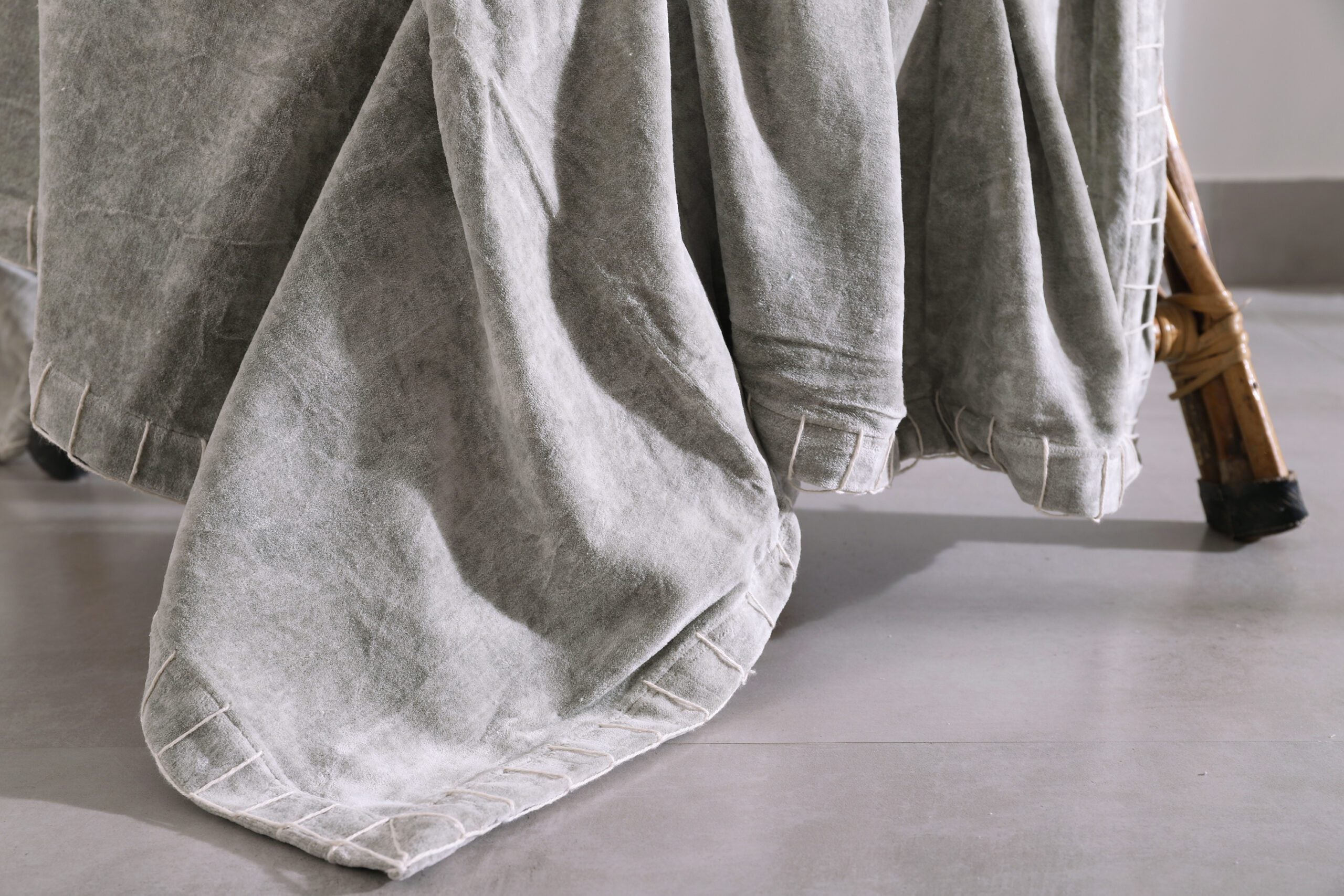 Luxury Rustic Cotton Velvet Throw Rug Blanket Quilt | Large Picnic Throw Rug | Gift Valentines Mothers Day Easter | Boho Throw | Home Décor