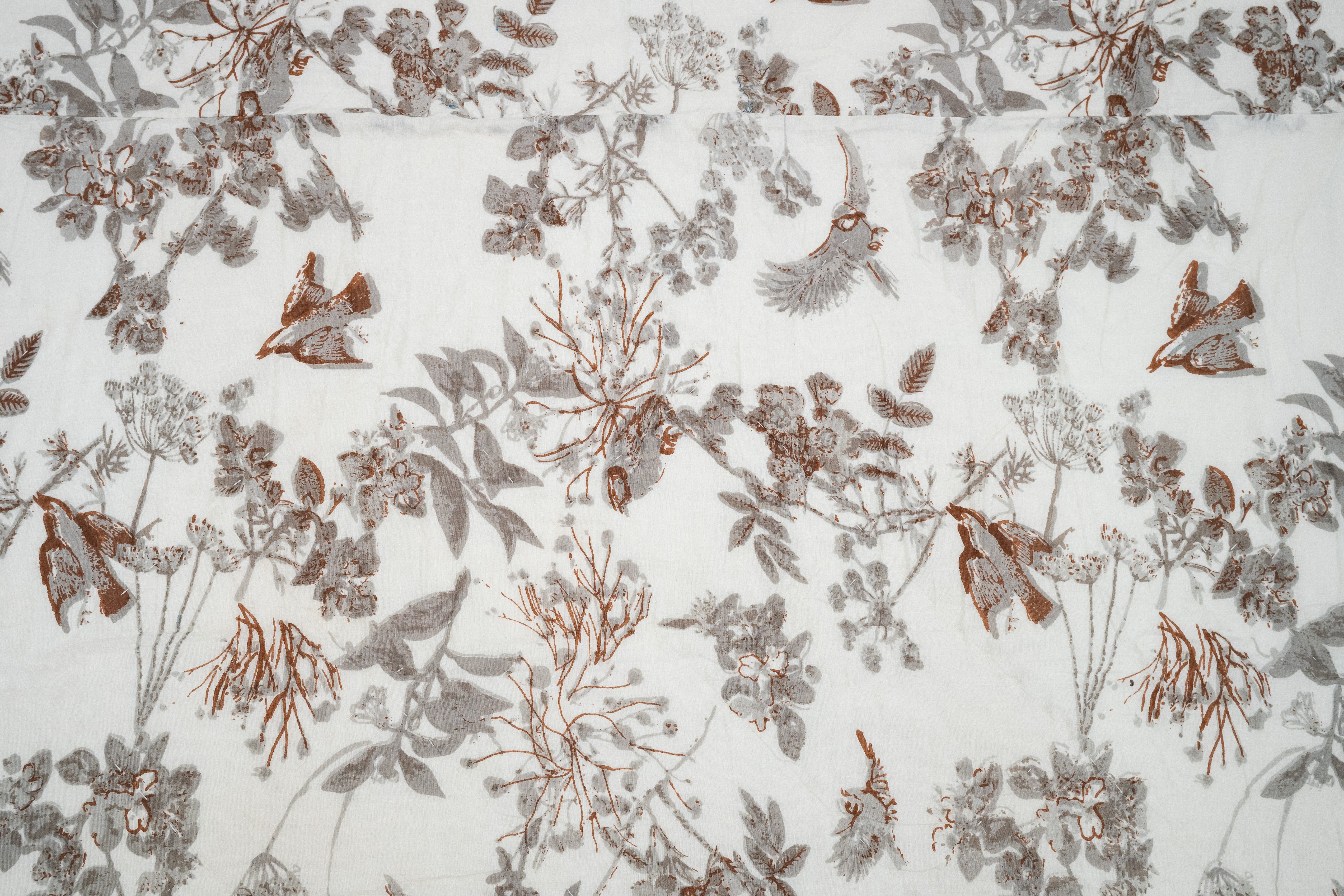 Craftluxe Eucalyptus Breeze Quilt Set in Earthy Floral Design