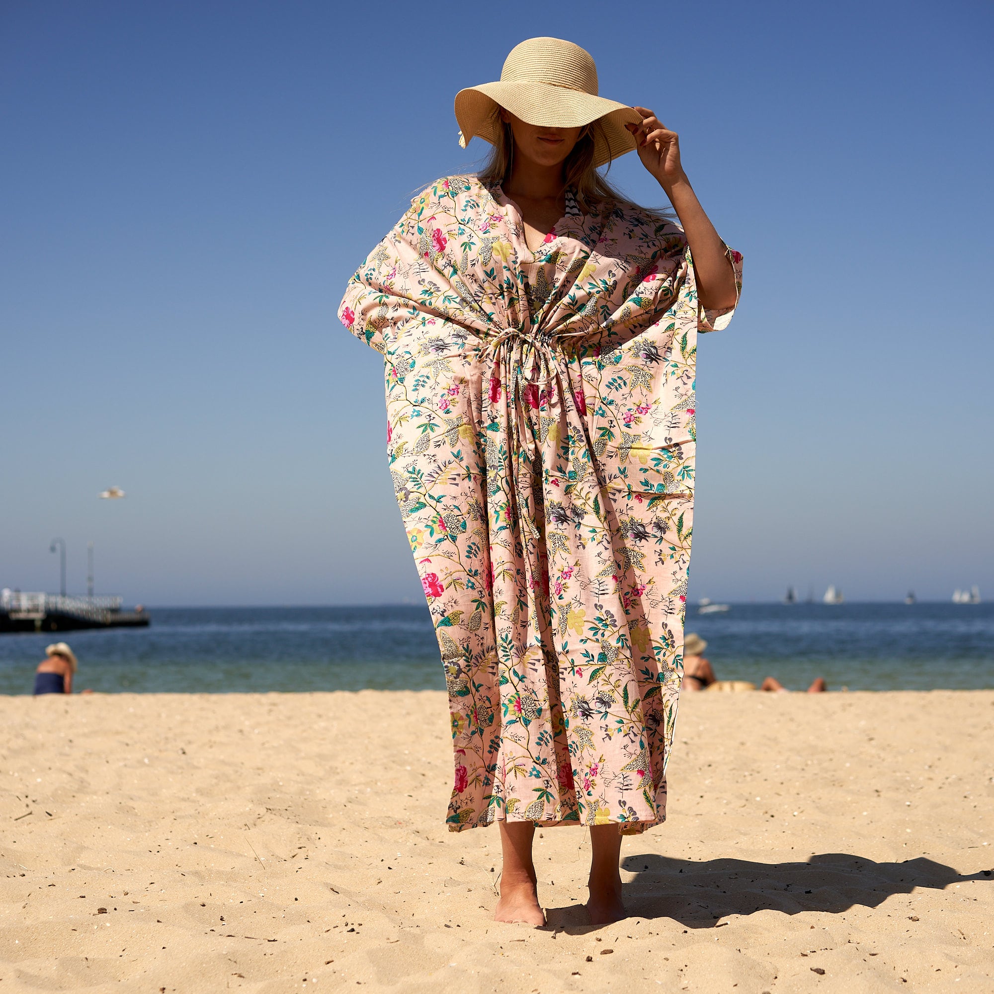 ‘Lost in Paradise’ 100% Cotton Kaftan