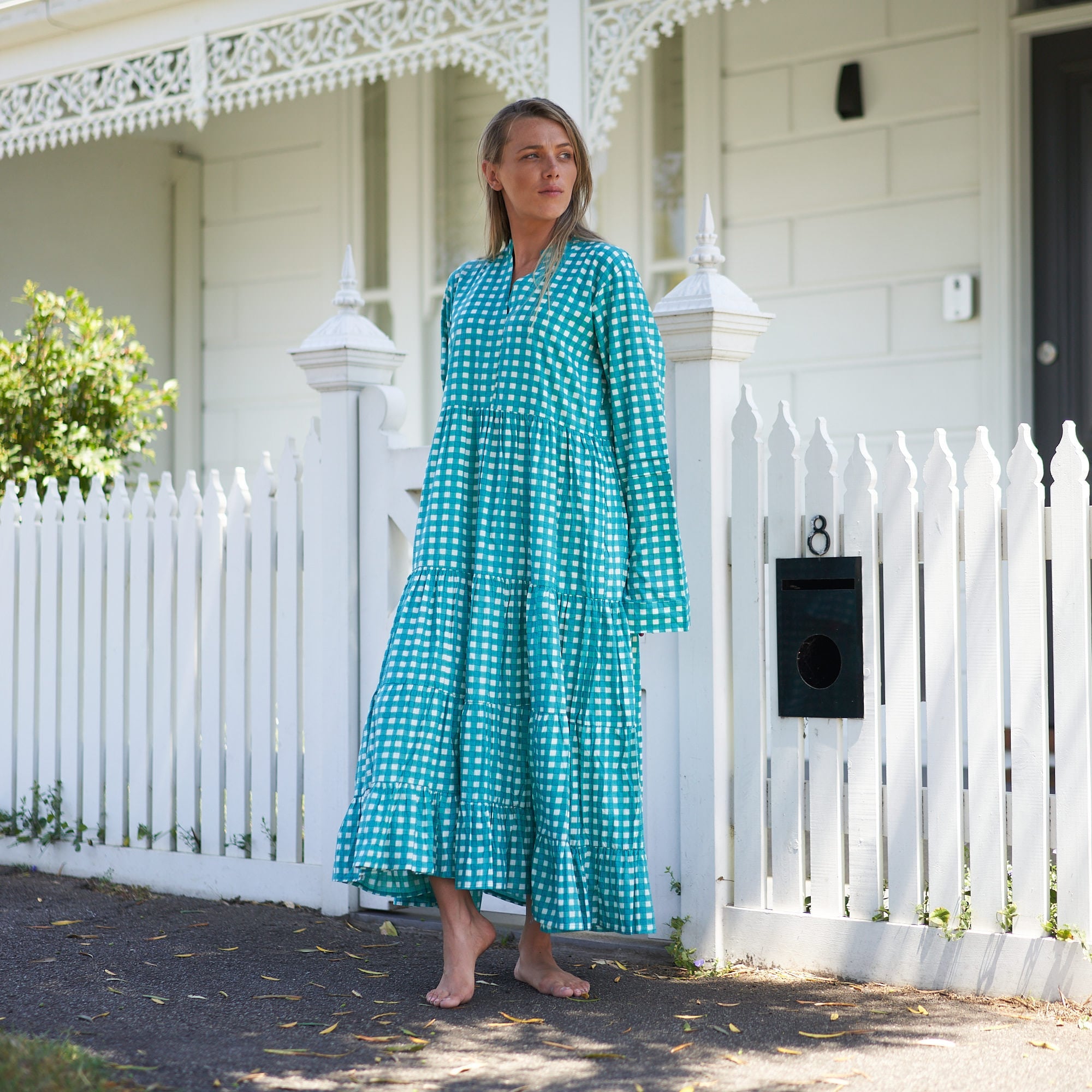 ‘Coastal Comfort’ 100% Cotton Maxi Dress