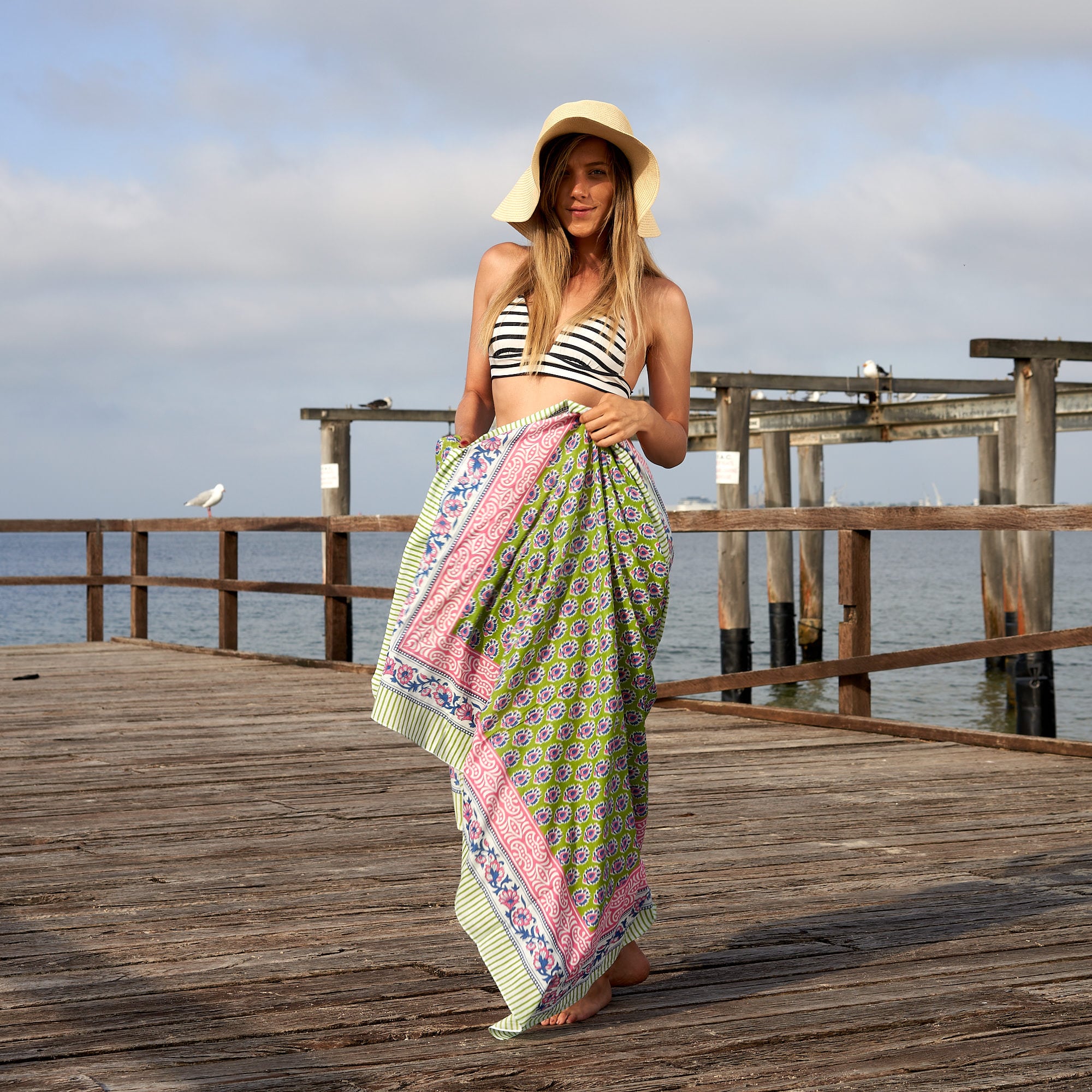 ‘Summer Queen’ 100% Cotton Sarong