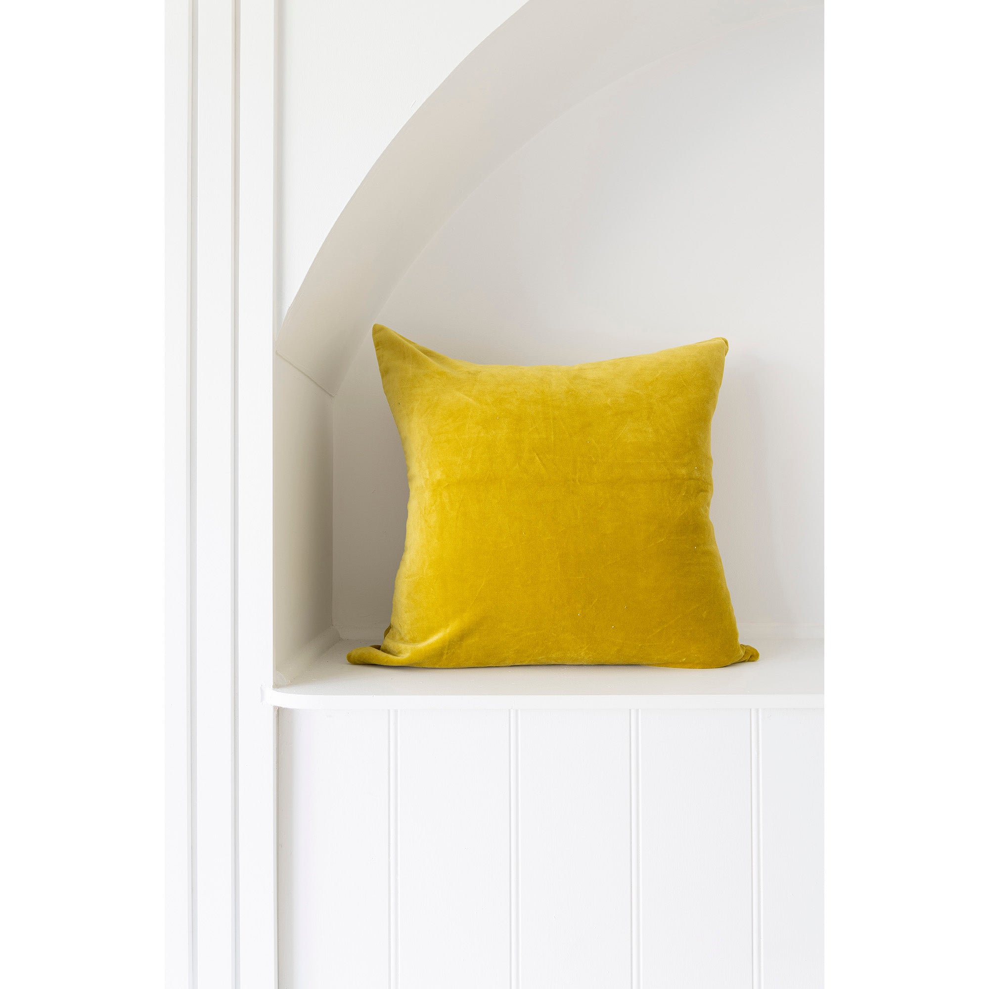 Luxury Velvet Pillow Cover, Soft Velvet Cushion Cover, Luxury Velvet Cushion covers, Velvet Pillow Case, Velvet Lumbar Cover - Mustard