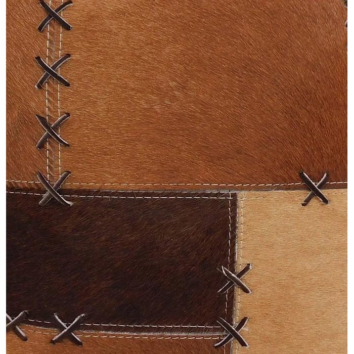 Exotic Cowhide Cushion Pillowcases Brown, Leather Cushion, Black and White 40x40cm Gift Christmas Decor Cushion Pillow Covers CC133