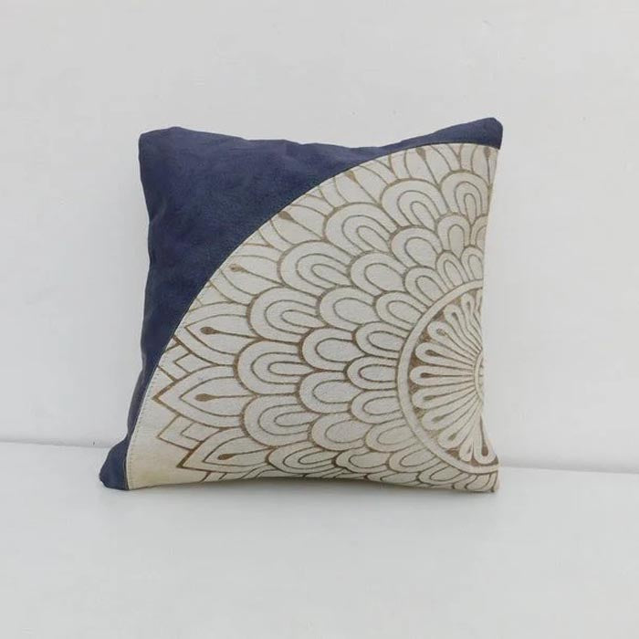 Exotic Cowhide Cushion Pillowcases Brown, Leather Cushion, Black and White 40x40cm Gift Christmas Decor Cushion Pillow Covers CC140