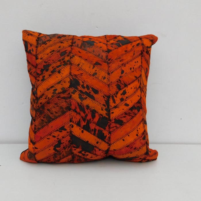 Exotic Cowhide Cushion Pillowcases Brown, Leather Cushion, Black and White 40x40cm Gift Christmas Decor Cushion Pillow Covers CC141