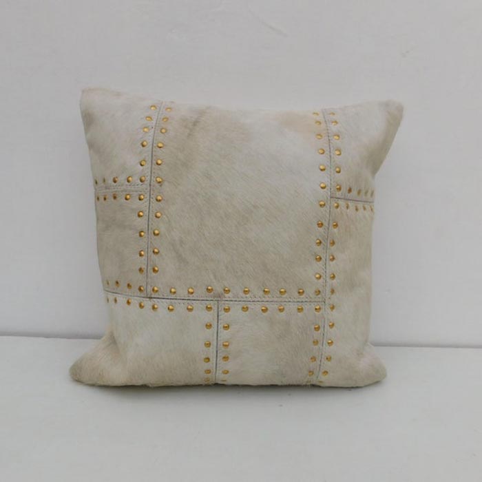 Exotic Cowhide Cushion Pillowcases Brown, Leather Cushion, Black and White 40x40cm Gift Christmas Decor Cushion Pillow Covers CC146