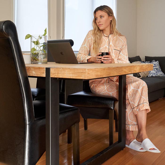 FLORAL PJ SET, Lounge Wear Block Print Includes 4 sizes S,M,L,XL PJ6