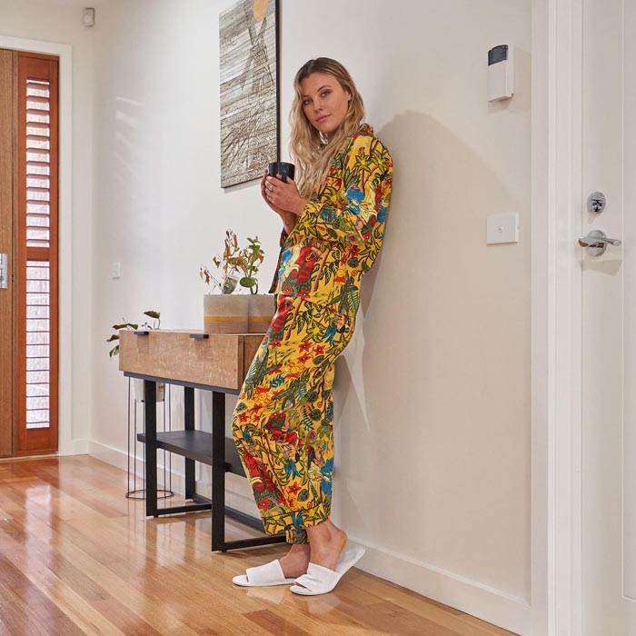 FRIDA FLORAL PJ SET, Includes 4 sizes S,M,L,XL PJs, Lounge wear, Sleepwear PJ7