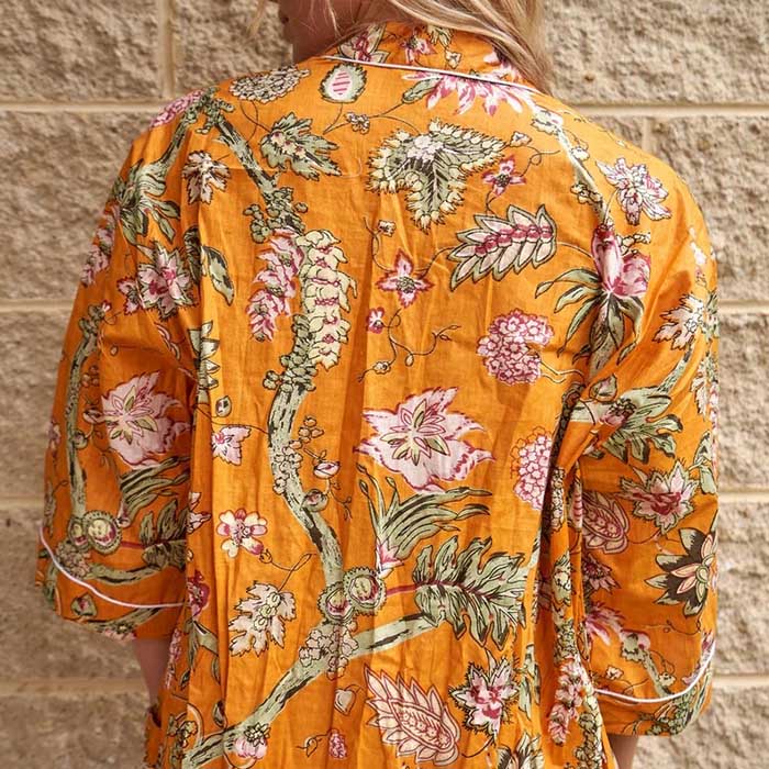 Linen Connections Frida Cotton Kimono Bathrobe Valentines Day Gift Turkish Cardigan Nightwear Dressing Gown Beach Bikini Summer CK121