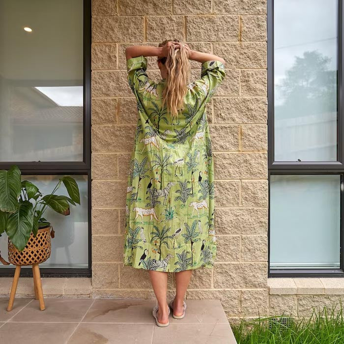 Linen Connections Frida Cotton Kimono Bathrobe Valentines Day Gift Turkish Cardigan Nightwear Dressing Gown Beach Bikini Summer CK183