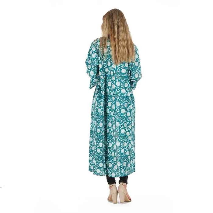 Linen Connections Frida Cotton Kimono Bathrobe Valentines Day Gift Turkish Cardigan Nightwear Dressing Gown Beach Bikini Summer CK31