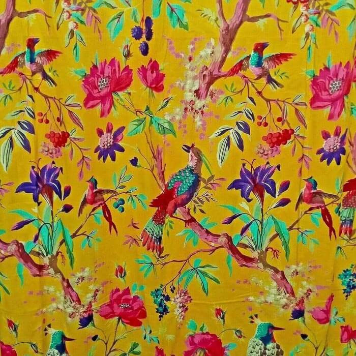 Frida Kahlo boho curtains FKCK000133