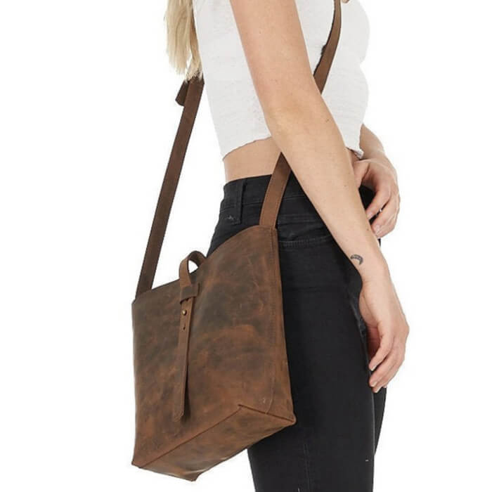 Genuine Leather Messenger Bag, Crossbody Bag, Leather Shoulder Bag, Travel Bag, Women Leather Men Bag, Satchel, Travel Bag, Purse Passport