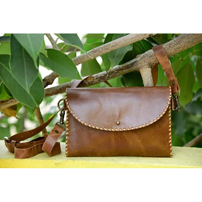 Genuine Leather Messenger Bag