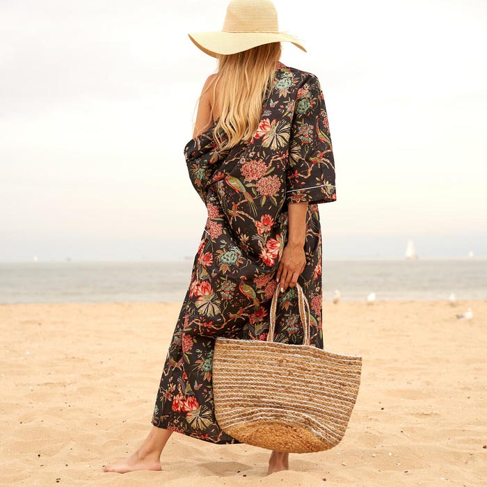 Hand Woven Rattan Jute Bali Tote Shopping Bag Bohemian Eclectic Boho Global Style Cane Bag Purse Rattan Wicker JB01