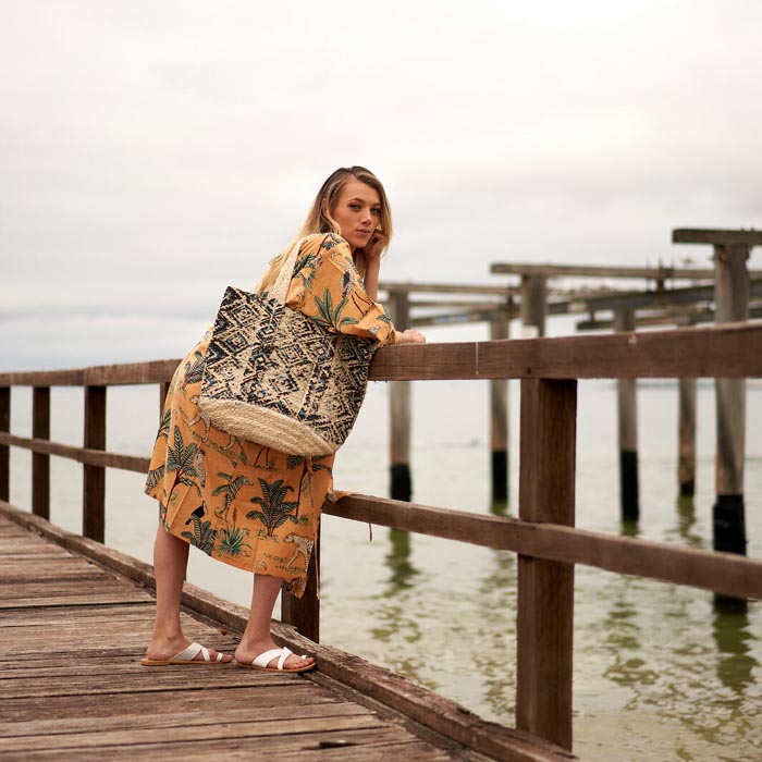 Hand Woven Rattan Jute Bali Tote Shopping Bag Bohemian Eclectic Boho Global Style Cane Bag Purse Rattan Wicker JB07
