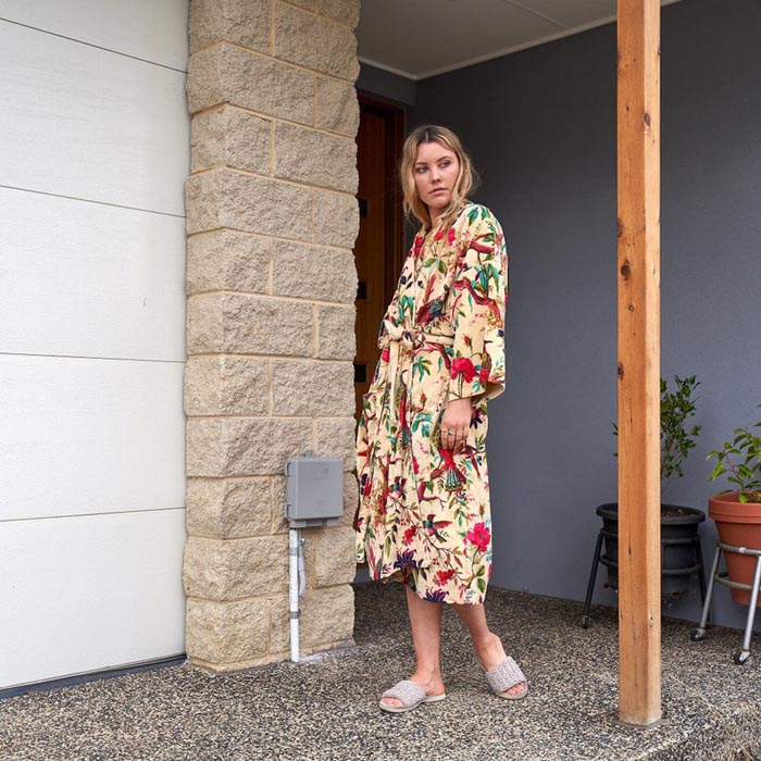 Kimono, Cotton Velvet Kimono, Bathrobe, Gift, Frida Kimono for her Floral Kimono Robe, Bridal Robes, Bridal Robes, Bridesmaids Gifts SALE VK11