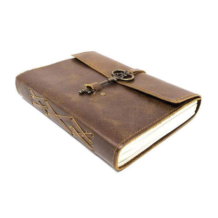 Leather Journal Handmade Note Sketch Book Diary FKCK000205