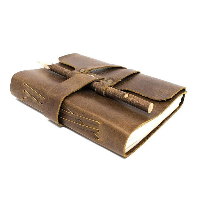 Leather Journal Handmade Note Sketch Book Diary FKCK00037