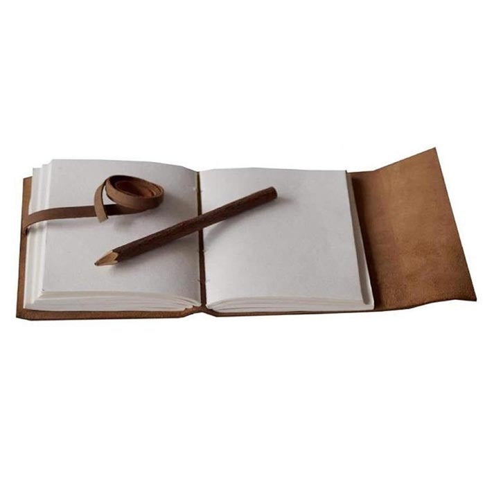 Leather Journal Handmade Note Sketch Book Diary FKCK00038
