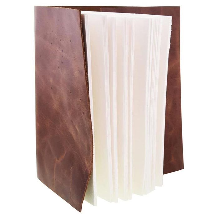 Leather Journal Handmade Note Sketch Book Diary FKCK00040