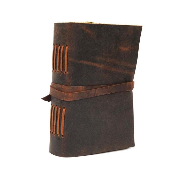 Leather Journal Handmade Note Sketch Book Diary FKCK00042