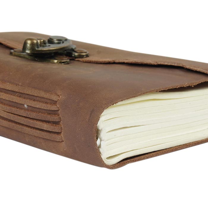 Leather Journal Handmade Note Sketch Book Diary J10