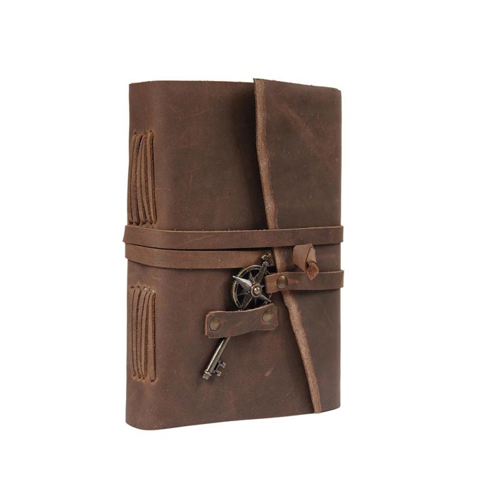 Leather Journal Handmade Note Sketch Book Diary J2