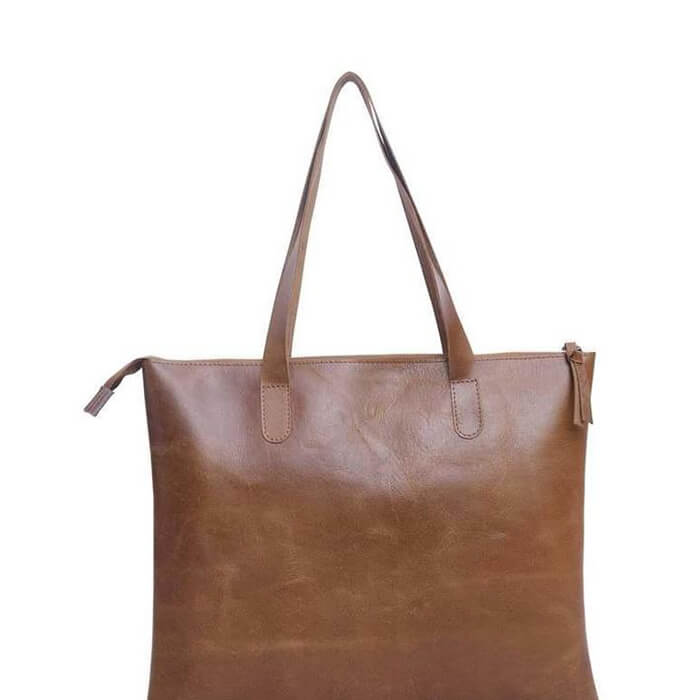 Leather Tote Bag