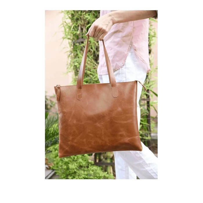 Leather Tote Bag