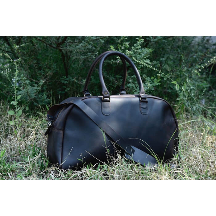 Leather Weekender, Duffle Bag, Leather Weekend Bag, Fathers Day Gift for Him, Overnight Bag, Vacation Duffel, Lightweight Luggage, Men